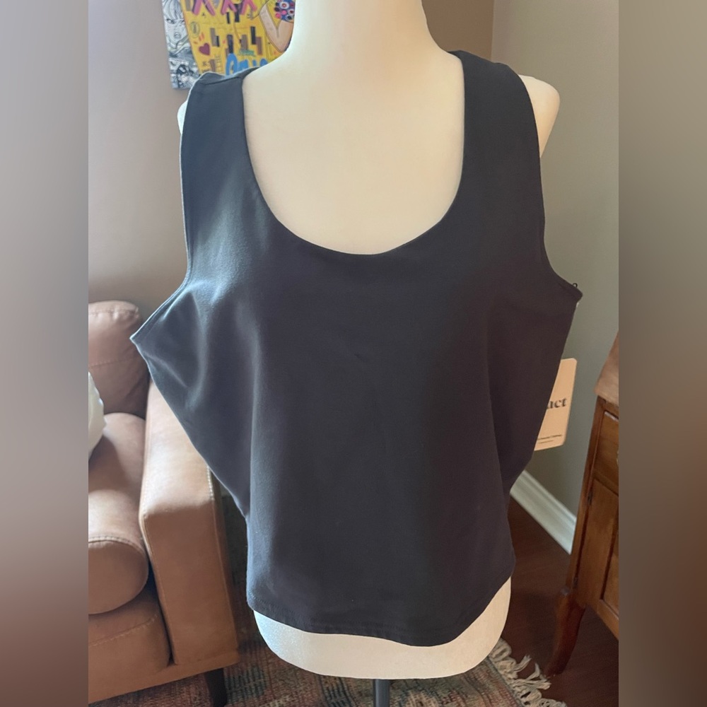 Pact Charcoal Tank Top